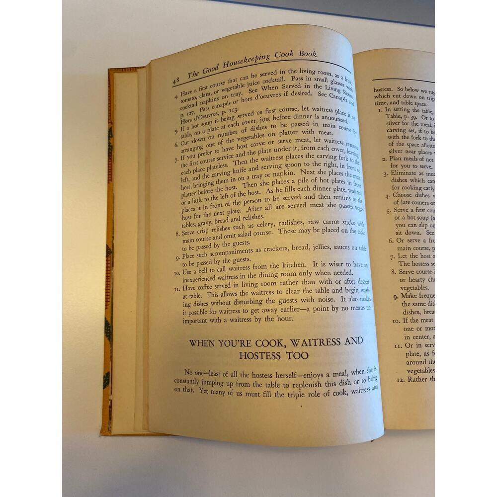The Good Housekeeping Vintage Collectable Hardcover Cookbook 1942 Edition - Picture 7 of 10